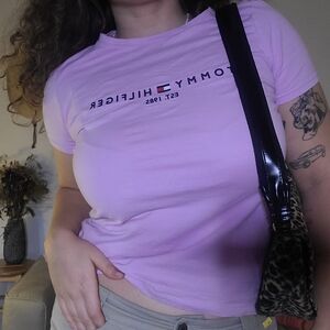Tommy Hilfiger Pink Lilac T-Shirt